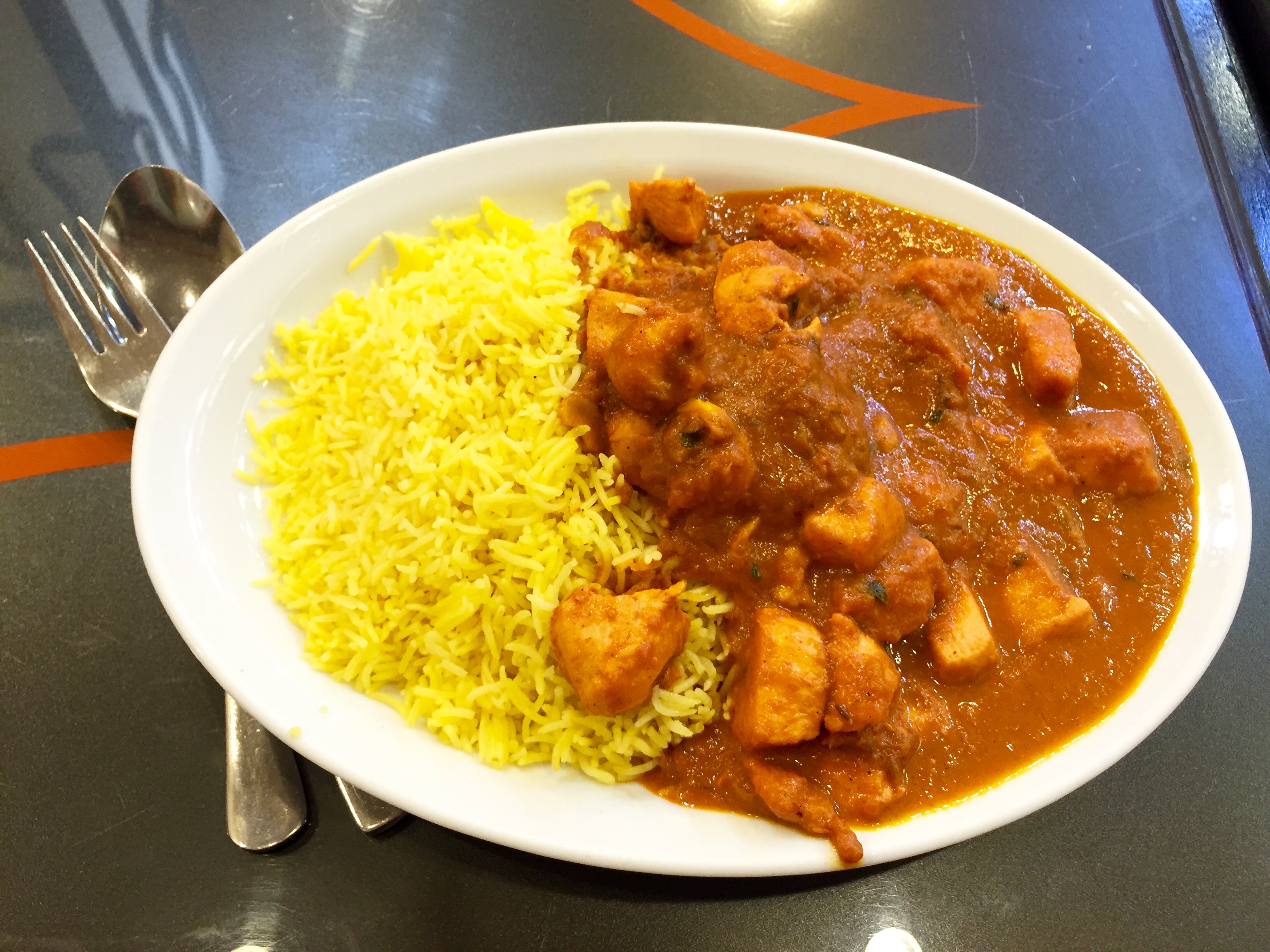 Curry im Elbe Einkaufszentrum - Long Food - Chicken Masalla