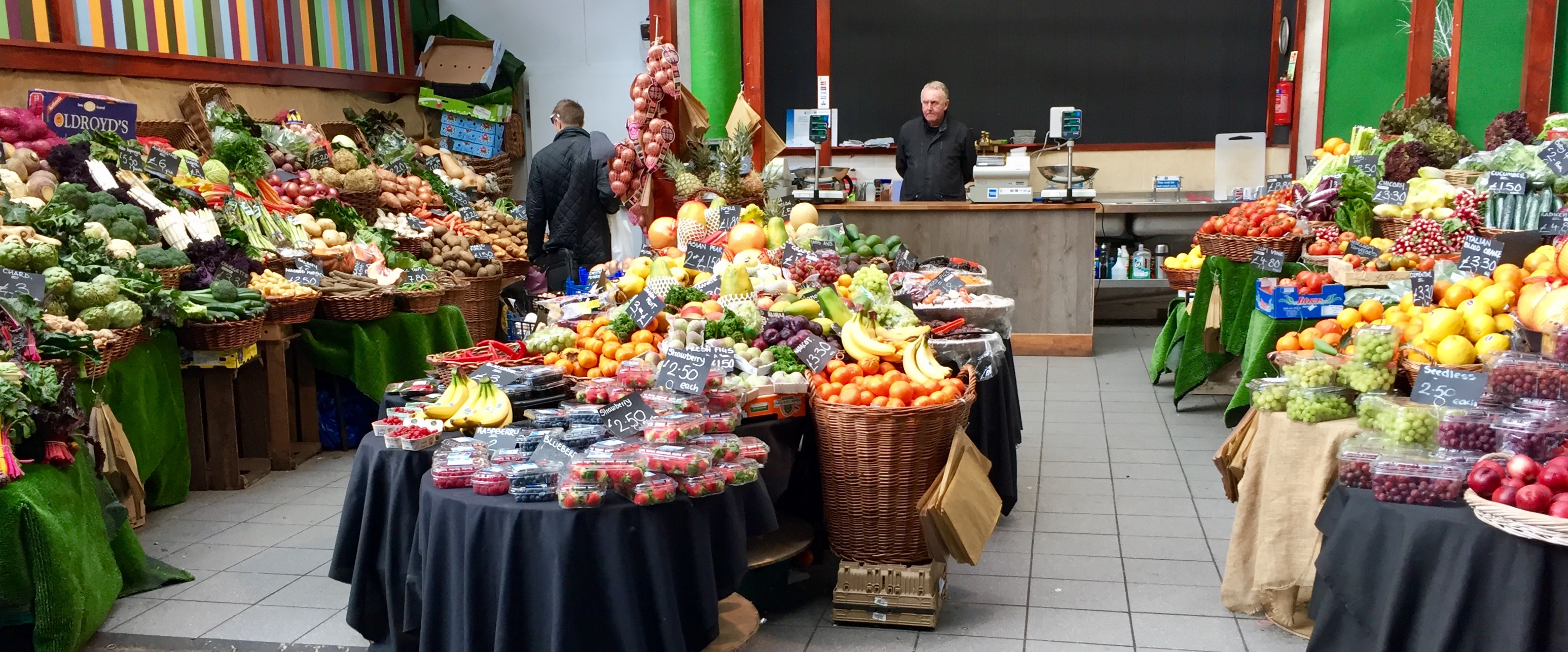 Obst und Gemüse auf dem Borough Market