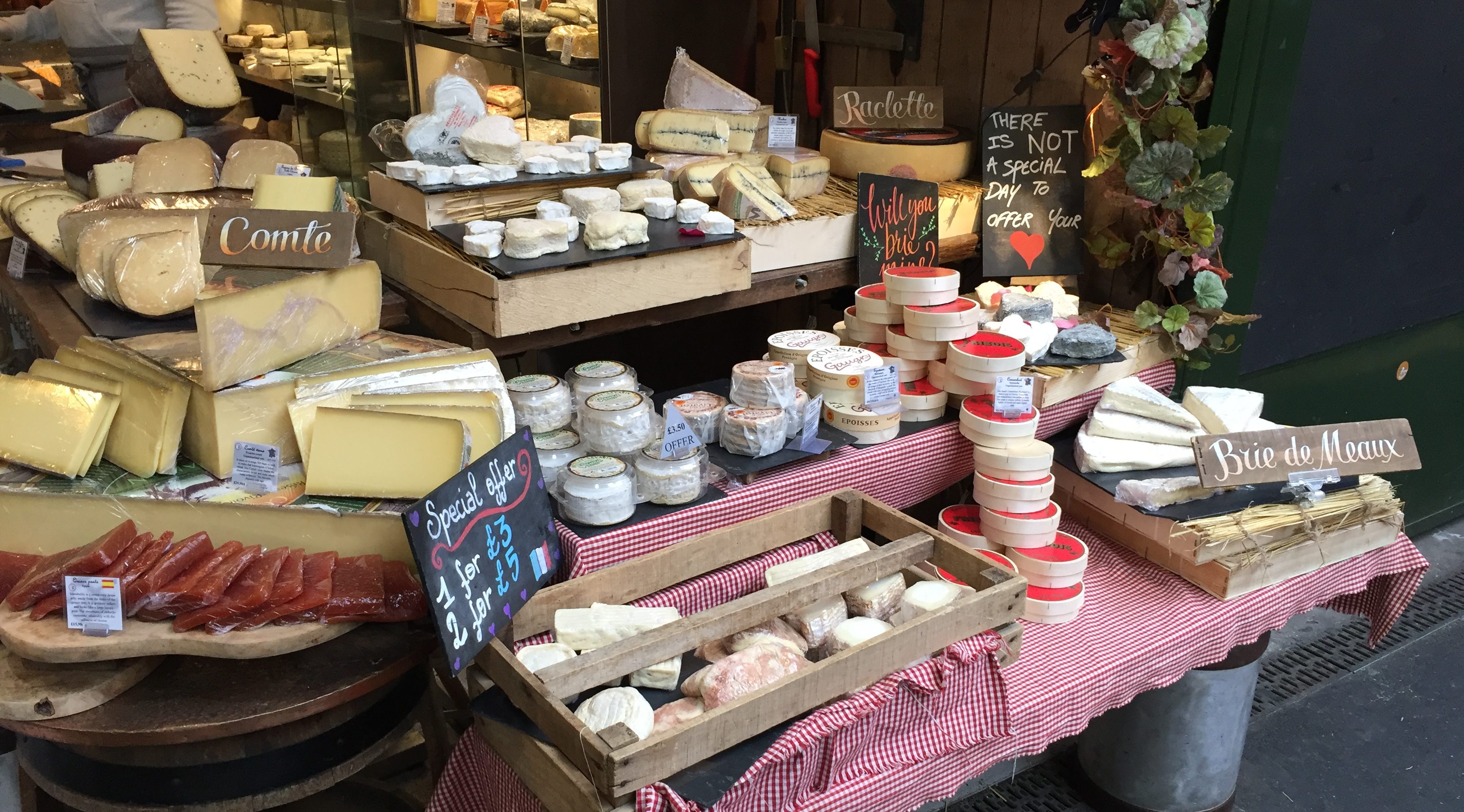 Käse auf dem Borough Market